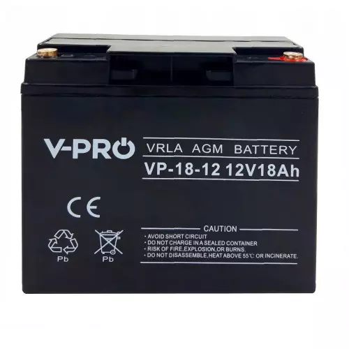 Akumulator AGM OPTI VPRO 12V 18Ah