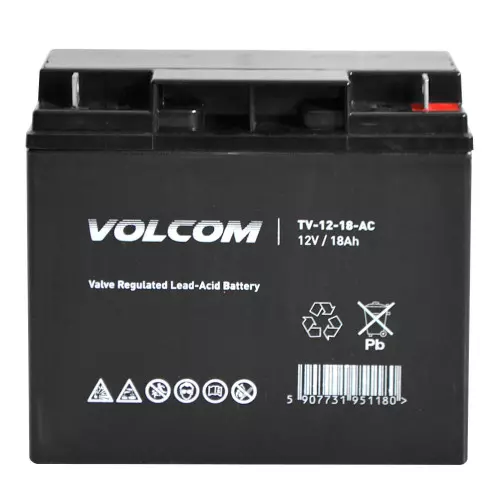 Akumulator AGM Volcom 12V 18Ah