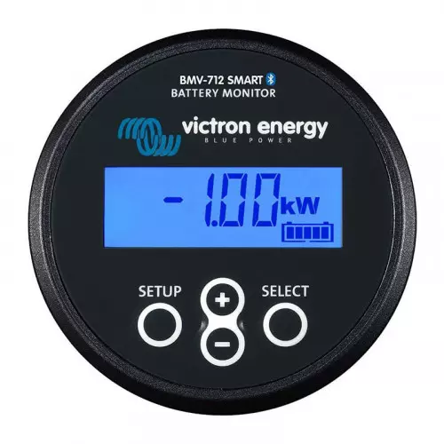 Monitor kontroli naładowania akumulatorów Victron Energy (Bluetooth) - czarny
