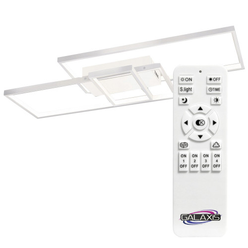 Galaxis (modern) - lampa sufitowa LED (żyrandol, plafon)