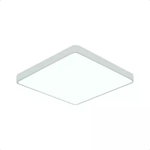 Biały kwadratowy plafon 40cm LED 40W 4000k (panel z czujnikiem)