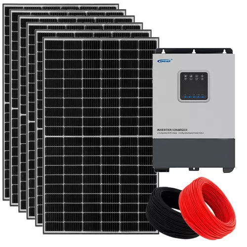 Zestaw solarny Off Grid 48V 5KW 230V 5000W