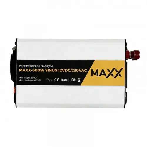 Przetwornica napięcia Maxx Sinus 12V 600W