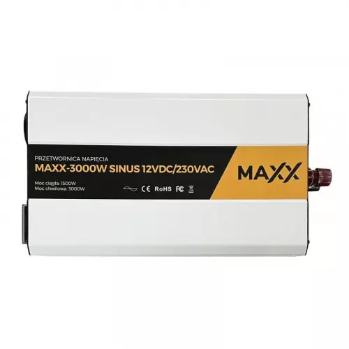 Przetwornica napięcia Maxx Sinus 12V 1500W