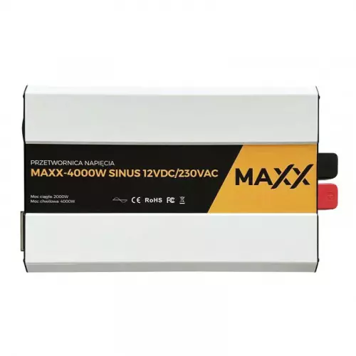 Przetwornica napięcia Maxx Sinus 12V 2000W