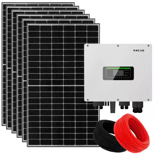 Zestaw solarny Off Grid 80V 5KW 230V 5000W