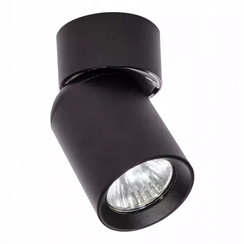 Punktowa lampa LED ruchoma, sufitowa GU10 czarna