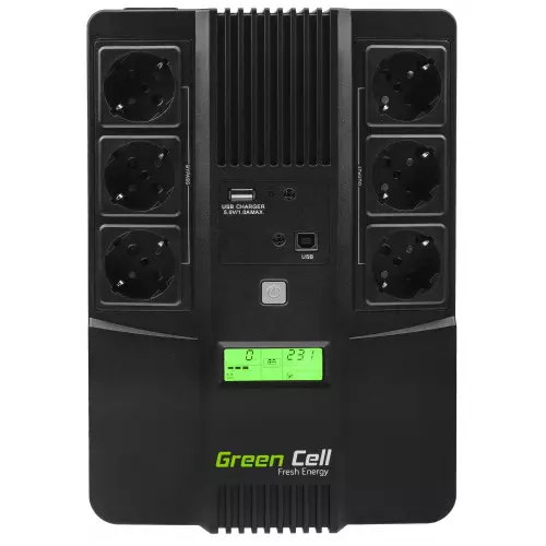 Zasilacz awaryjny UPS Green Cell AiO 800VA 480W