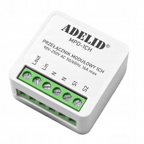 Sterownik Smart Home Adelid 16A WiFi Tuya