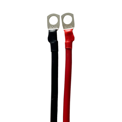 Zestaw kabli 2x6mm2 z bezpiecznikiem do akumulatora 30A 1,5m