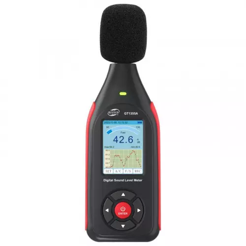 Decybelomierz Benetech (miernik natężenia dźwięku) 30-130dB