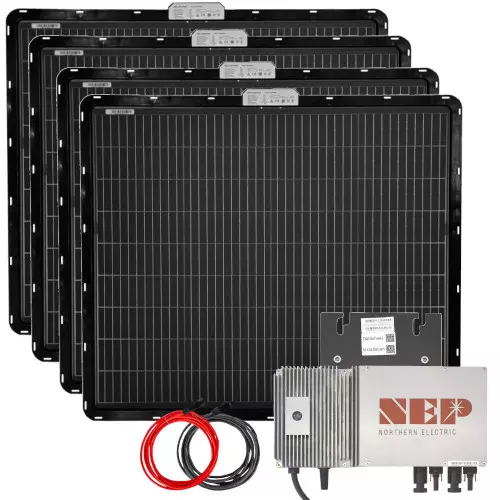 Zestaw słoneczny balkonowy 230V 400W