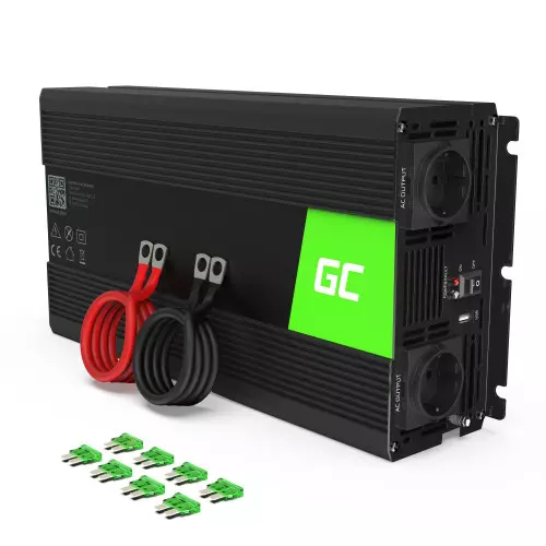 Przetwornica Green Cell INV25 1500W Turbo Cooling