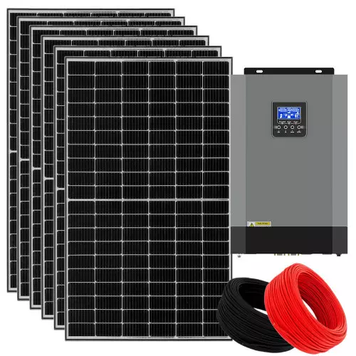 Zestaw solarny Off Grid 24V 4KW 230V / 5000W