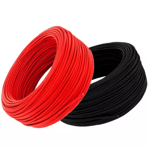 Zestaw przewodów solarnych 6mm2 2x50m