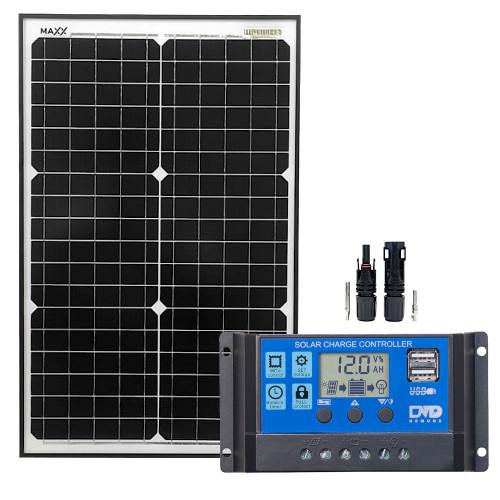 Zestaw solarny 30W PWM
