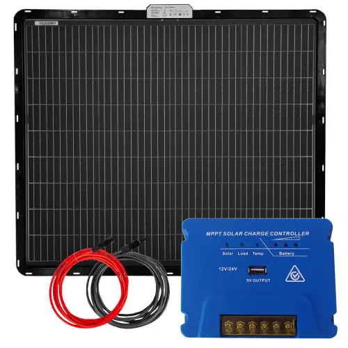 Zestaw solarny przenośny 100W 12V MPPT