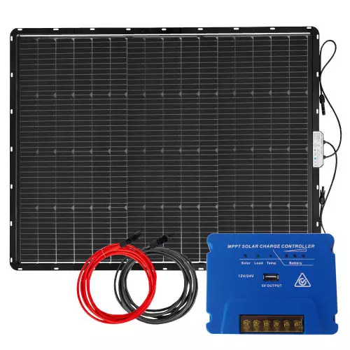Zestaw solarny przenośny 150W 12V MPPT