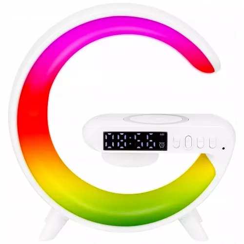 Lampa biurkowa LED RGB 5W z głośnikiem Bluetooth