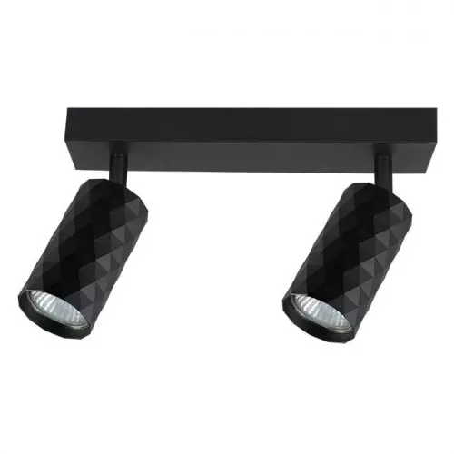 Kinkiet LED Glamour ruchomy czarny 2x35W