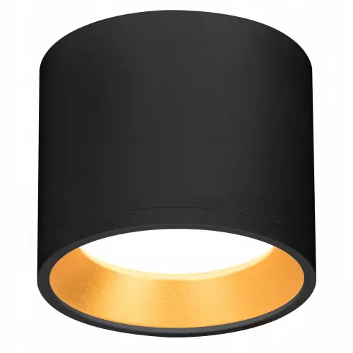 Lampa sufitowa LED czarny, regulacja kąta IP20