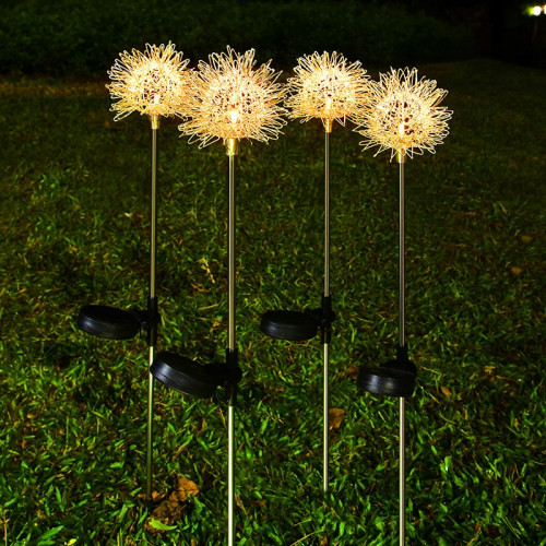 Lampka solarna ogrodowa LED 80cm dmuchawiec 1.2W