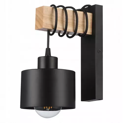 Kinkiet ścienny DREWNO ruchomy 35W