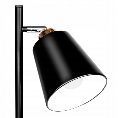 Lampa podłogowa Koko stalowa regulowana 60W