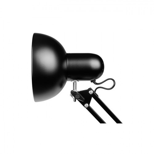 Lampa podłogowa Lena stalowa czarna 60W