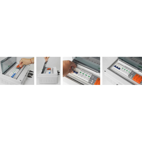 Rozdzielnica PV 1 string DC/AC IP65 1000V