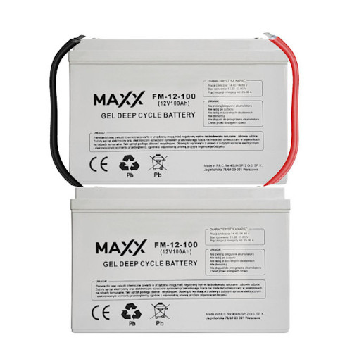 Magazyn energii Off-Grid  kamperowy 200Ah 12V/24V 2,4 KW