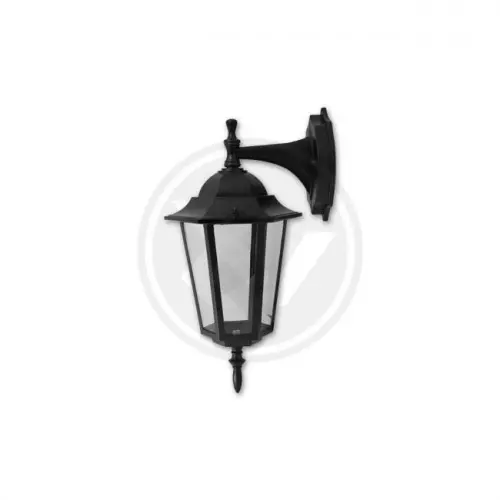 Lampa ogrodowa LED E27 naścienna IP44 60W