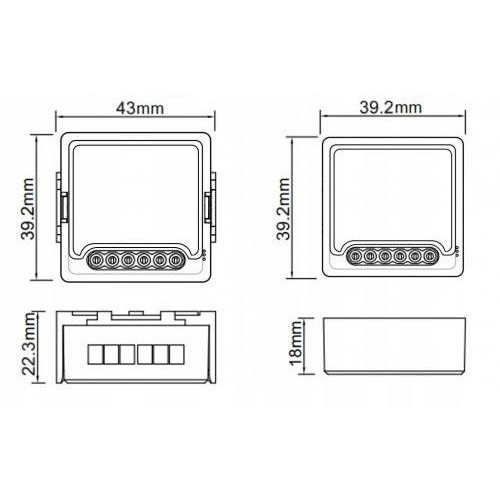 Moduł przekaźnik OXT 4 obwody ZigBee 150W