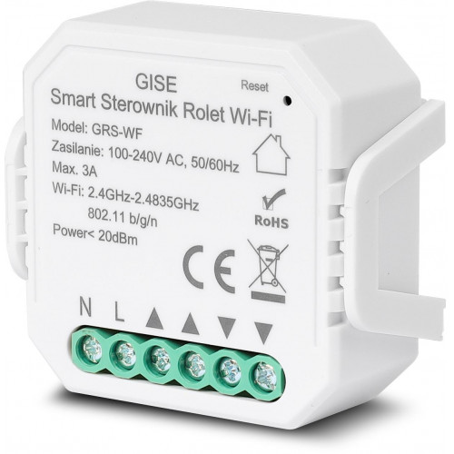 Sterownik do rolet Gise 2A WiFi Tuya