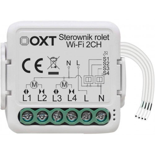 Moduł rolet OXT mini WiFi TUYA 230V