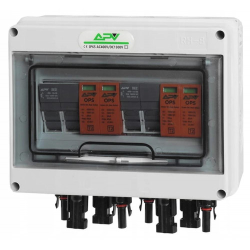 Rozdzielnica fotowoltaiczna PV 1000V DC MC4 32A - 2 stringi