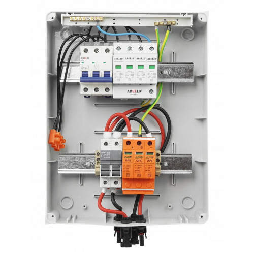 Rozdzielnica fotowoltaiczna PV 1000V DC/AC IP65 32A - 1 String 