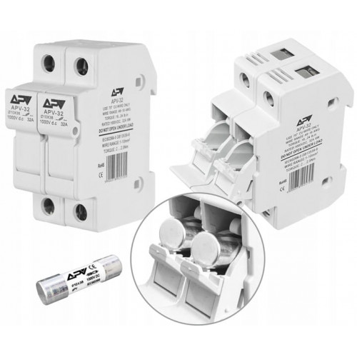 Rozdzielnica fotowoltaiczna PV 1000V DC/AC IP65 32A - 1 String 