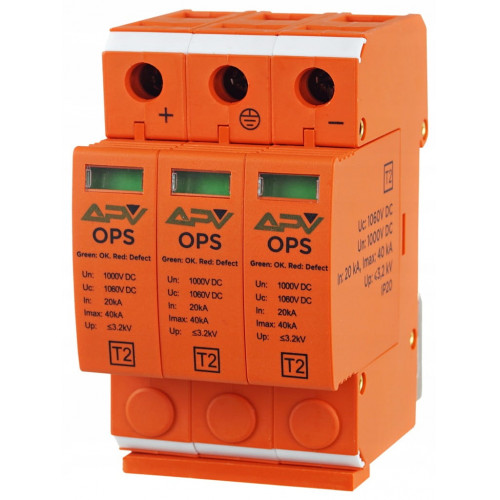 Rozdzielnica fotowoltaiczna PV 1000V DC/AC IP65 32A - 1 String 