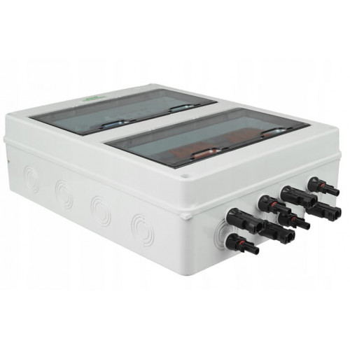 Rozdzielnica fotowoltaiczna PV 1000V DC/AC IP65 - 2 Stringi