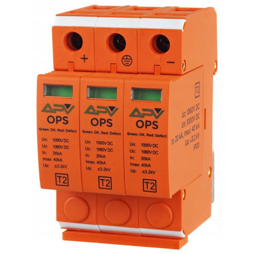 Rozdzielnica fotowoltaiczna PV 1000V DC/AC IP65 - 2 Stringi