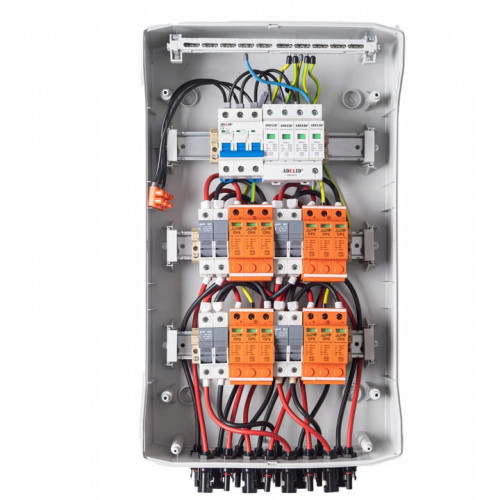 Rozdzielnica fotowoltaiczna PV 1000V DC/AC IP65 32A - 4 stringi