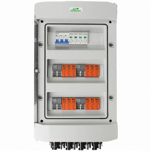 Rozdzielnica fotowoltaiczna PV 1000V DC/AC IP65 32A - 4 stringi
