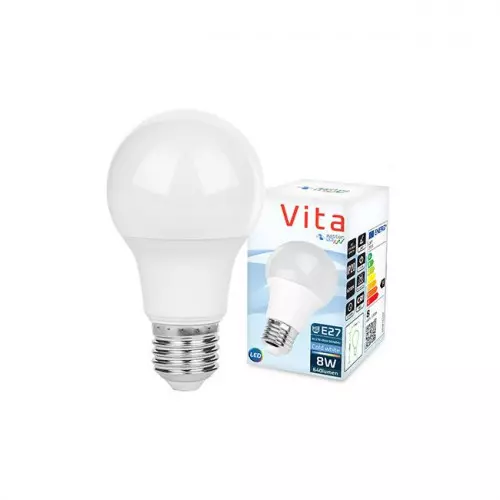 Żarówka LED E27 8W zimna biała 710lm