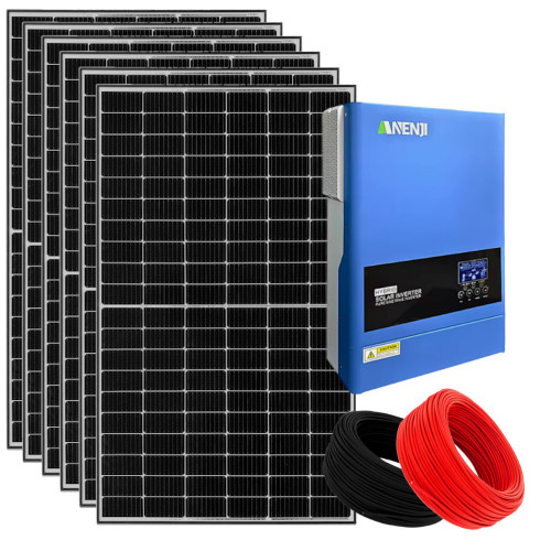 Zestaw solarny Off Grid 6KW 230V 6000W