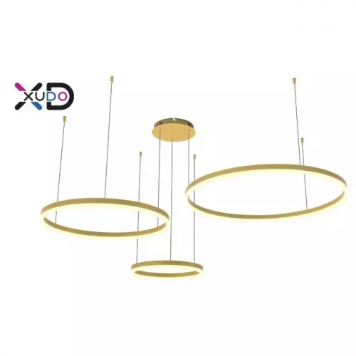 Żyrandol LED Mundo regulowana temperatura 72W