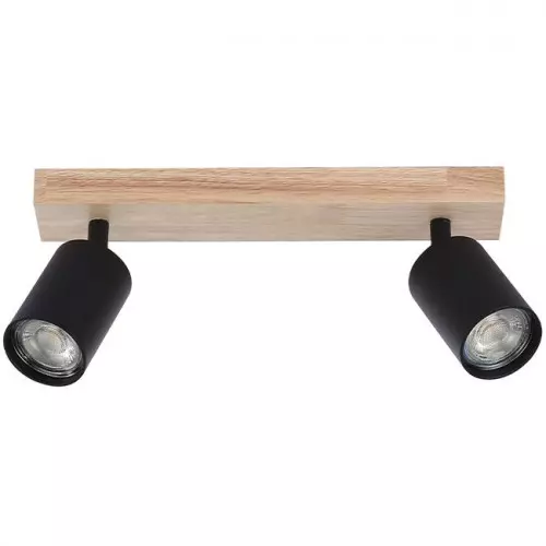 Kinkiet LED GU10 Dabi staldrewno