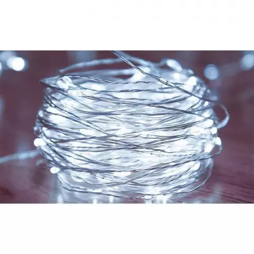 Łańcuch LED 30 diod zimna biel