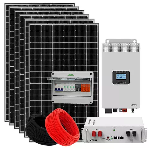 Zestaw solarny Off Grid 5KW 230V 5000W 5KW do samodzielnego montażu