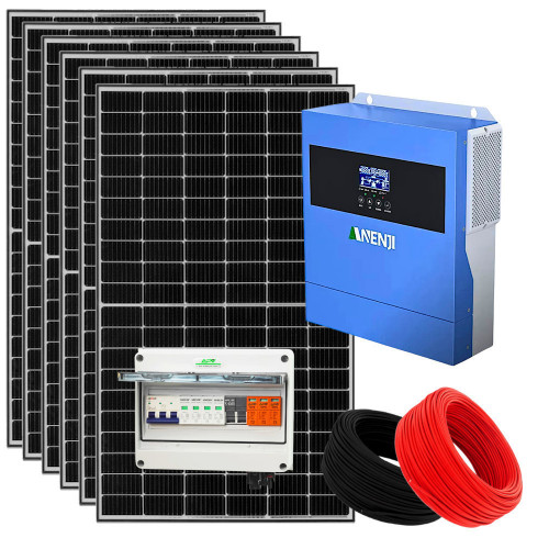 Zestaw solarny Off Grid 230V 4kW 24V
